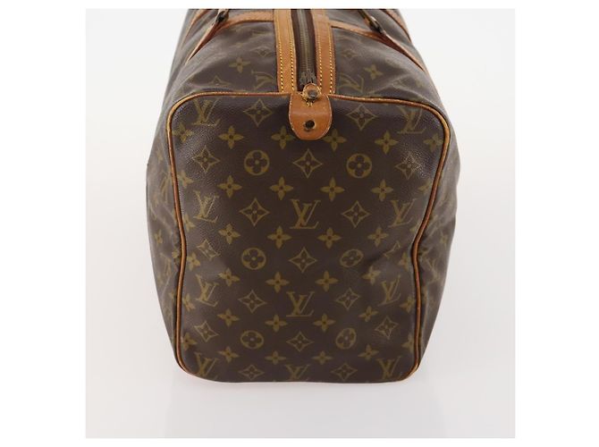 LOUIS VUITTON Monogram Sac Souple 45 Boston Bag M41624 LV Auth 178950 Monogramma - vista 4