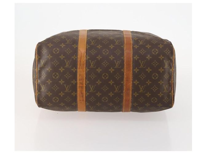 LOUIS VUITTON Monogram Sac Souple 45 Boston Bag M41624 LV Auth 178950 Monogramma - vista 5
