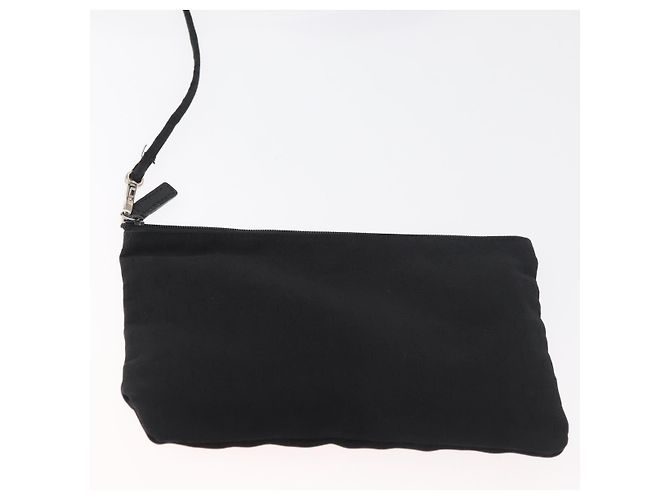 Bulgari BVLGARI Logo Mania Canvas Tote Bag Schwarz Silber Auth BA12918 - Ansicht 22