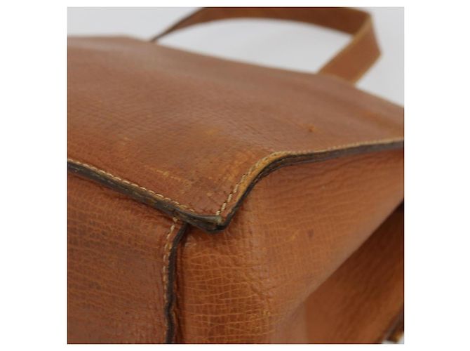Borsa a mano LOEWE in pelle marrone oro Auth bs35163 D'oro - vista 15