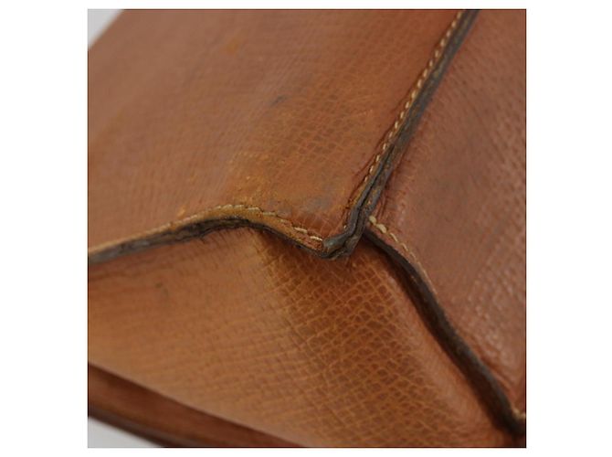Borsa a mano LOEWE in pelle marrone oro Auth bs35163 D'oro - vista 16