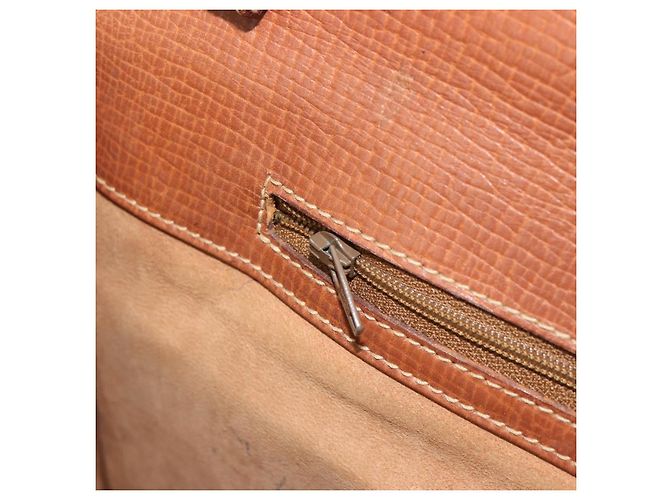 Borsa a mano LOEWE in pelle marrone oro Auth bs35163 D'oro - vista 21
