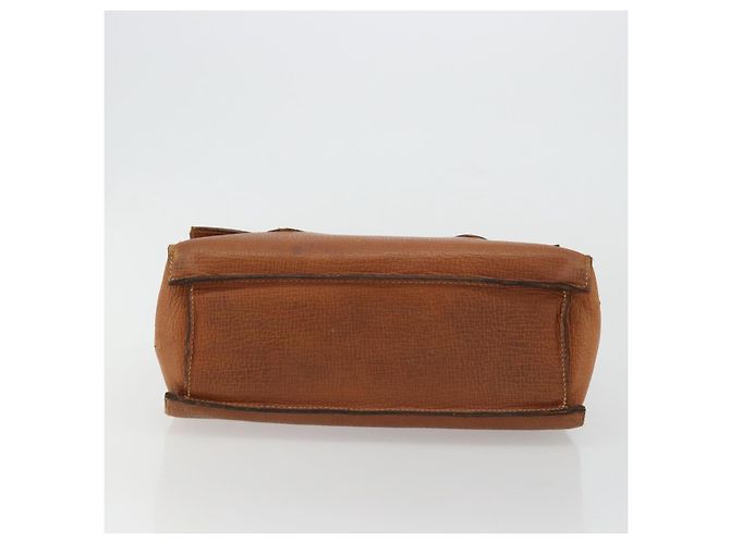 Borsa a mano LOEWE in pelle marrone oro Auth bs35163 D'oro - vista 5