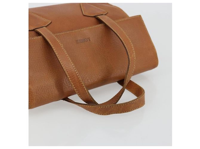 Borsa a mano LOEWE in pelle marrone oro Auth bs35163 D'oro - vista 7