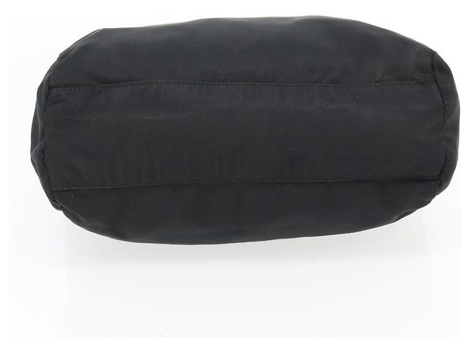 PRADA Handtasche Nylon Schwarz Silber Auth 181329 - Ansicht 5