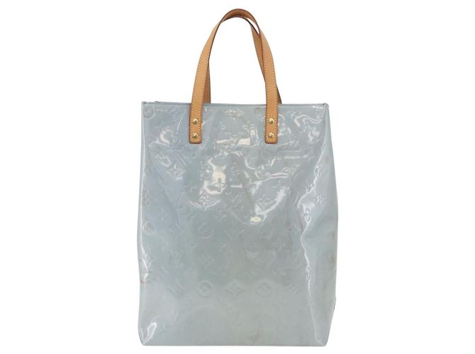 LOUIS VUITTON Borsa Monogram Vernis Reade MM Lavande M91226 LV Auth 179897 - vista 13