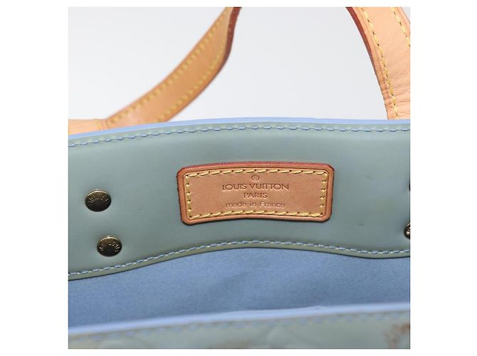 LOUIS VUITTON Borsa Monogram Vernis Reade MM Lavande M91226 LV Auth 179897 - vista 17