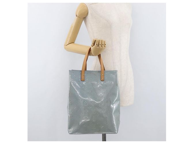 LOUIS VUITTON Borsa Monogram Vernis Reade MM Lavande M91226 LV Auth 179897 - vista 21