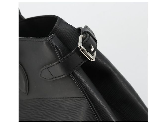 Borsa LOUIS VUITTON Epi Passy GM Nera M59252 LV Auth 180299 Nero - vista 10