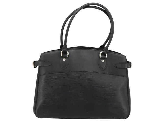 Borsa LOUIS VUITTON Epi Passy GM Nera M59252 LV Auth 180299 Nero - vista 13