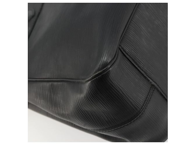 Borsa LOUIS VUITTON Epi Passy GM Nera M59252 LV Auth 180299 Nero - vista 16
