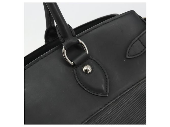 Borsa LOUIS VUITTON Epi Passy GM Nera M59252 LV Auth 180299 Nero - vista 17