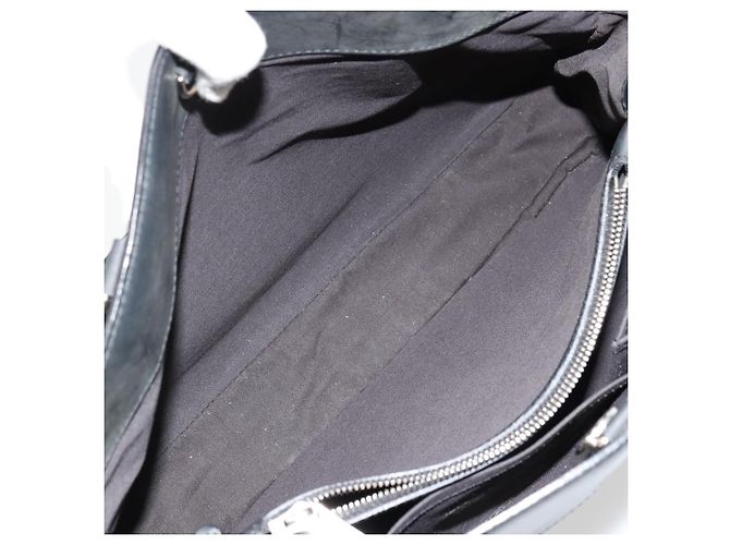 Borsa LOUIS VUITTON Epi Passy GM Nera M59252 LV Auth 180299 Nero - vista 24
