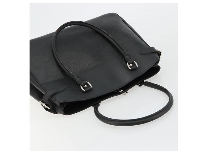 Borsa LOUIS VUITTON Epi Passy GM Nera M59252 LV Auth 180299 Nero - vista 6