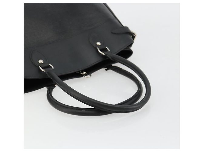 Borsa LOUIS VUITTON Epi Passy GM Nera M59252 LV Auth 180299 Nero - vista 7
