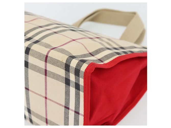 BURBERRY Nova Check Tote Bag Canvas Beige Auth bs35250 - Ansicht 9