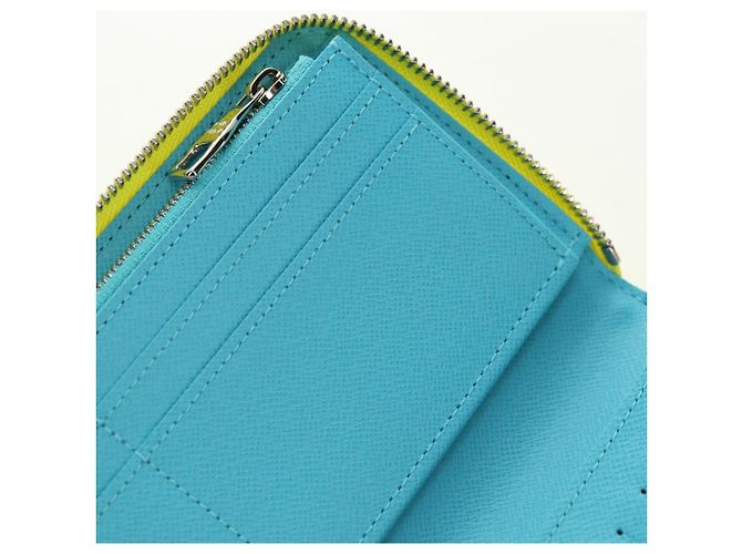 LOUIS VUITTON Cartera Zippy Playground Vertical Amarilla M82005 Auth 181139M Amarillo - vista 18