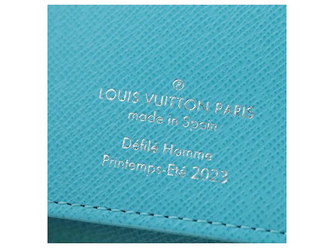 LOUIS VUITTON Cartera Zippy Playground Vertical Amarilla M82005 Auth 181139M Amarillo - vista 21