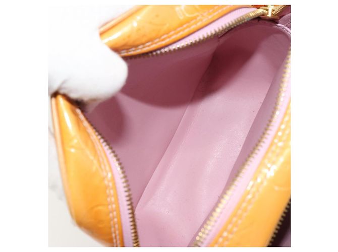 LOUIS VUITTON Borsa Wooster Monogram Vernis Rosa Marshmallow M91037 Auth BA12807 - vista 11