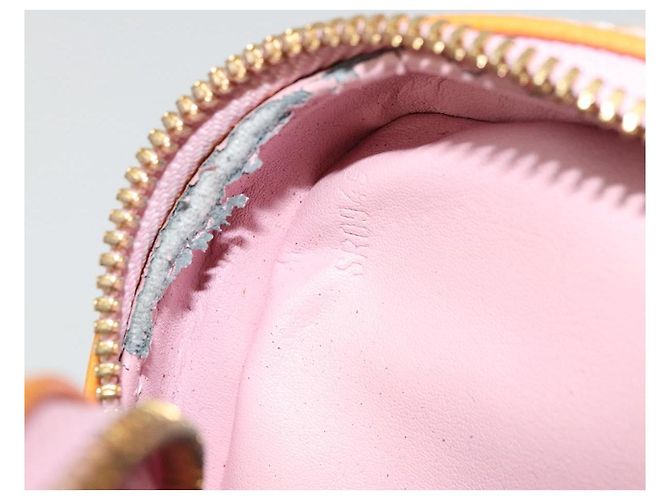 LOUIS VUITTON Borsa Wooster Monogram Vernis Rosa Marshmallow M91037 Auth BA12807 - vista 12