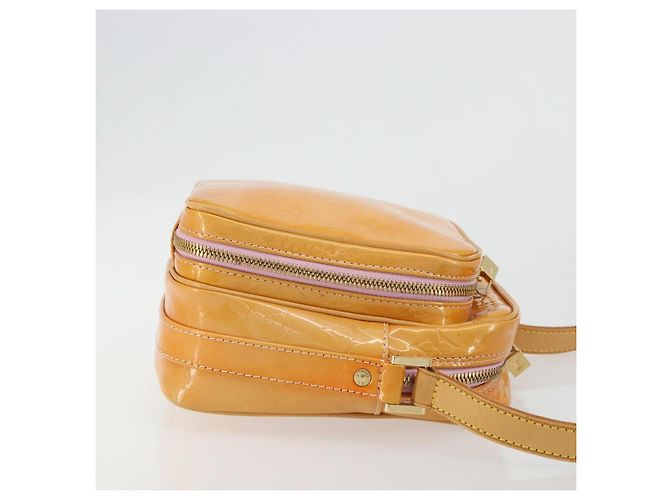LOUIS VUITTON Borsa Wooster Monogram Vernis Rosa Marshmallow M91037 Auth BA12807 - vista 3