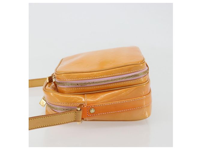 LOUIS VUITTON Borsa Wooster Monogram Vernis Rosa Marshmallow M91037 Auth BA12807 - vista 4