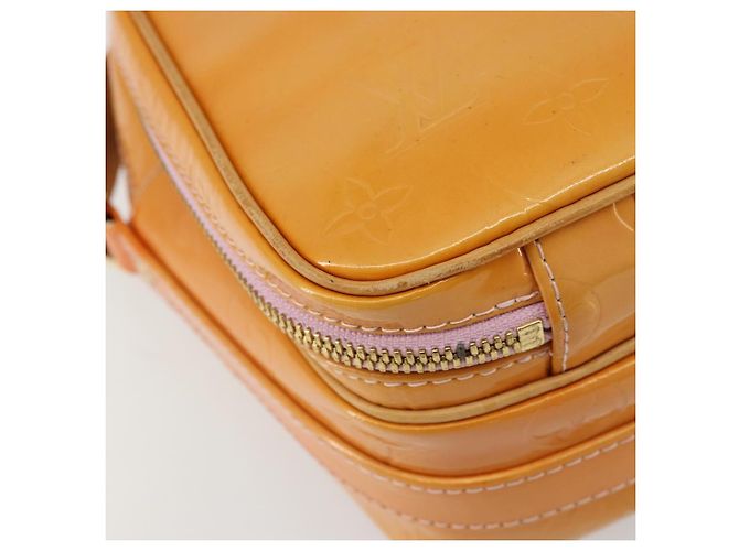 LOUIS VUITTON Borsa Wooster Monogram Vernis Rosa Marshmallow M91037 Auth BA12807 - vista 9