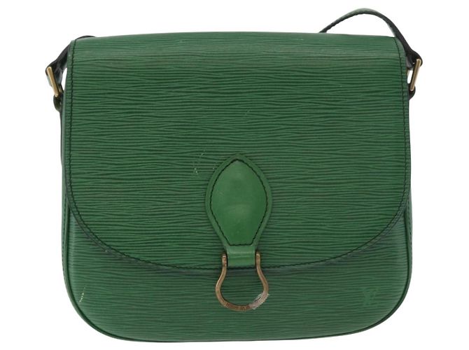 LOUIS VUITTON Epi Saint Cloud GM Schultertasche Grün M52194 LV Auth BA12833 - Ansicht 13