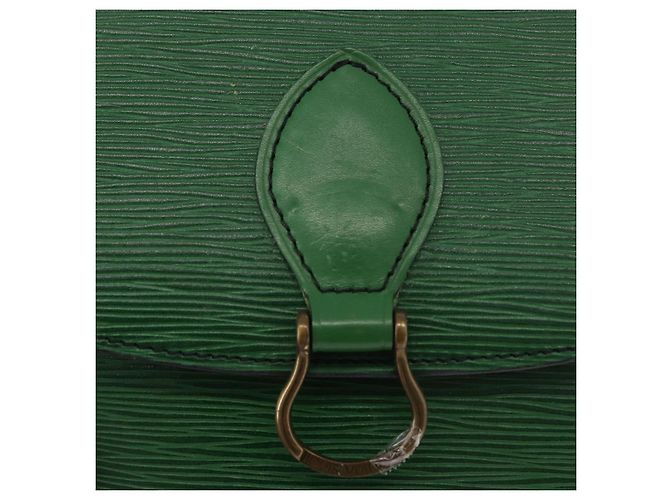 LOUIS VUITTON Epi Saint Cloud GM Schultertasche Grün M52194 LV Auth BA12833 - Ansicht 19