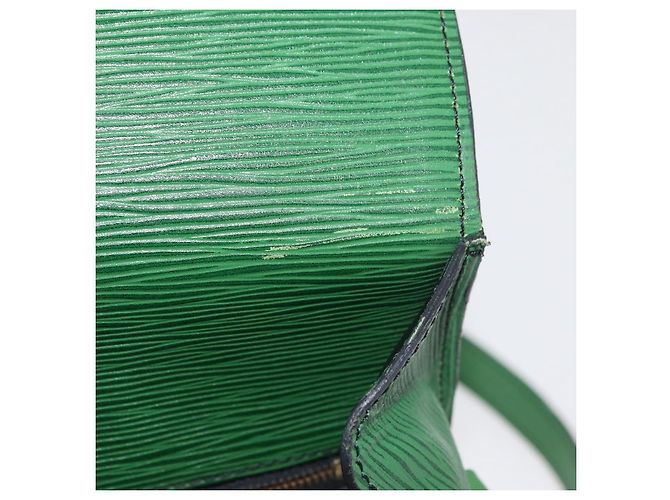 LOUIS VUITTON Epi Saint Cloud GM Schultertasche Grün M52194 LV Auth BA12833 - Ansicht 9