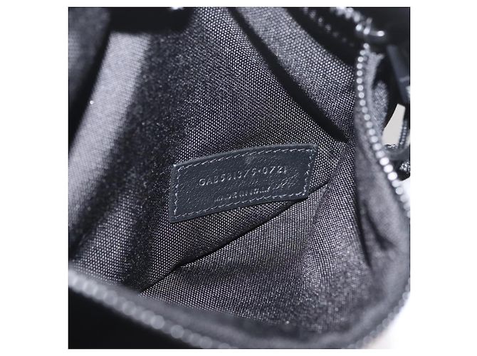 Marsupio SAINT LAURENT Nylon Bianco Auth 180871A - vista 12