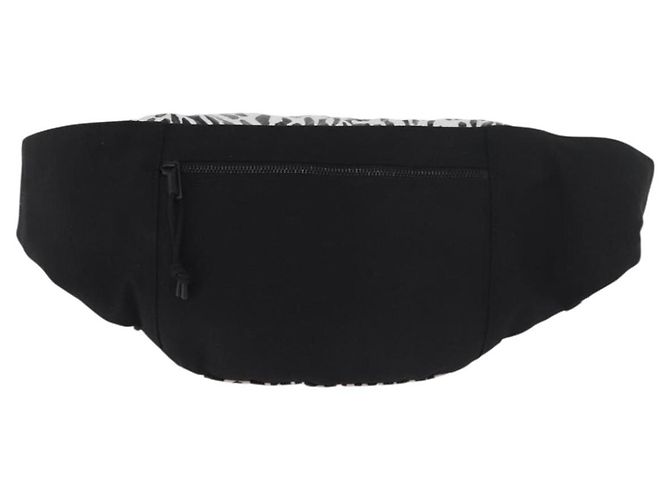 Marsupio SAINT LAURENT Nylon Bianco Auth 180871A - vista 2