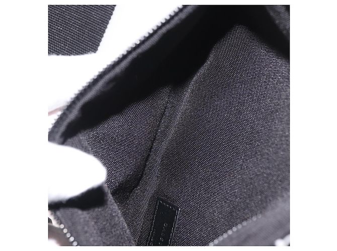 Marsupio SAINT LAURENT Nylon Bianco Auth 180871A - vista 22
