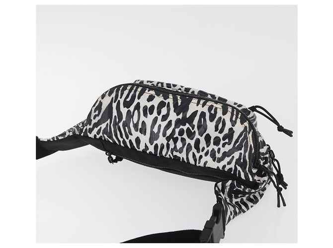 Marsupio SAINT LAURENT Nylon Bianco Auth 180871A - vista 6