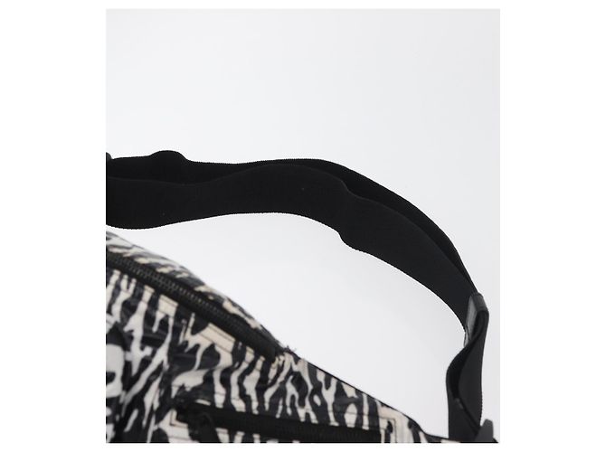 Marsupio SAINT LAURENT Nylon Bianco Auth 180871A - vista 8