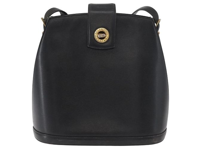 Borsa a Spalla VALENTINO in Pelle Nera e Oro Auth bs35258 Nero D'oro - vista 13