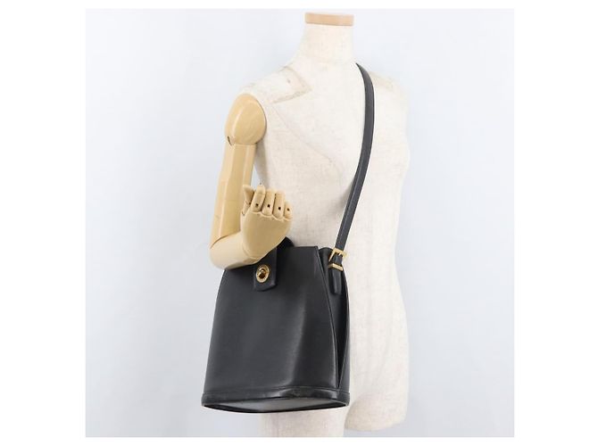 Borsa a Spalla VALENTINO in Pelle Nera e Oro Auth bs35258 Nero D'oro - vista 22