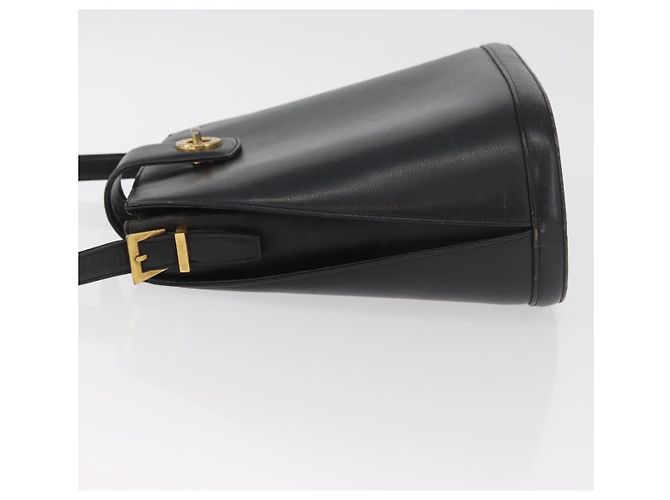 Borsa a Spalla VALENTINO in Pelle Nera e Oro Auth bs35258 Nero D'oro - vista 4