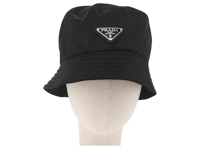 PRADA Hut Nylon M Black Auth 181375M Schwarz - Ansicht 2