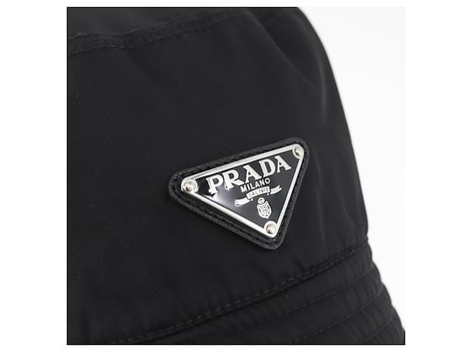 PRADA Hut Nylon M Black Auth 181375M Schwarz - Ansicht 6