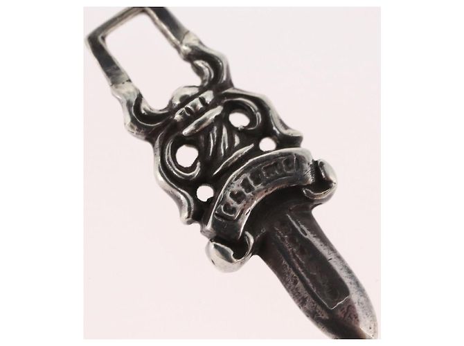 Pendente Chrome Hearts Dagger Charm Top Ag925 Silver Auth LNZ835SAV Argento - vista 4