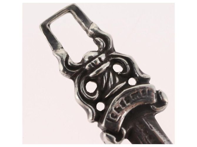 Pendente Chrome Hearts Dagger Charm Top Ag925 Silver Auth LNZ835SAV Argento - vista 5