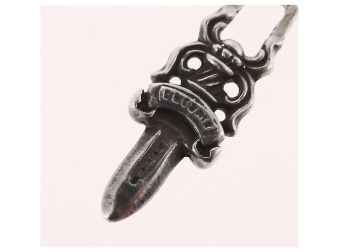 Pendente Chrome Hearts Dagger Charm Top Ag925 Silver Auth LNZ835SAV Argento - vista 7