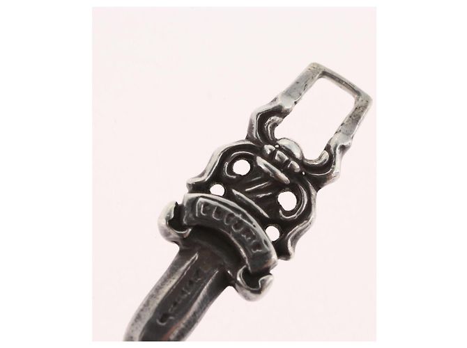 Pendente Chrome Hearts Dagger Charm Top Ag925 Silver Auth LNZ835SAV Argento - vista 8