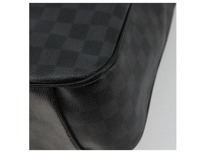 LOUIS VUITTON Borsa a tracolla Damier Graphite Tadao PM 2way N41259 LV Auth bs35171 Damier ebene - vista 15