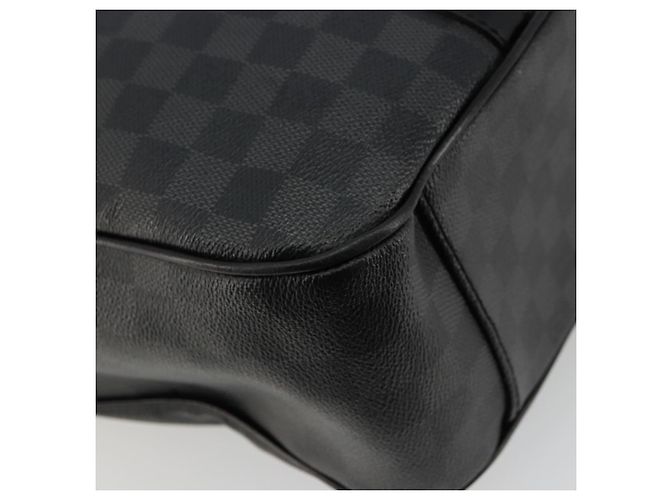 LOUIS VUITTON Borsa a tracolla Damier Graphite Tadao PM 2way N41259 LV Auth bs35171 Damier ebene - vista 16