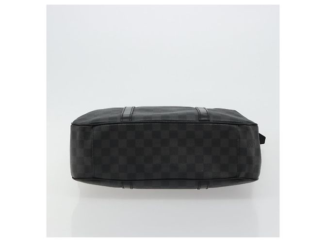 LOUIS VUITTON Borsa a tracolla Damier Graphite Tadao PM 2way N41259 LV Auth bs35171 Damier ebene - vista 5