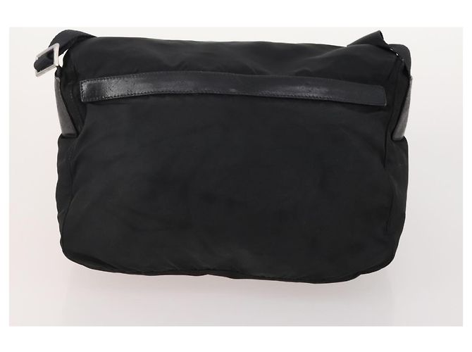 Borsa a Spalla PRADA Nylon 5 Set Black Light Blue Navy Auth 178839 Nero Blu navy Blu chiaro - vista 18
