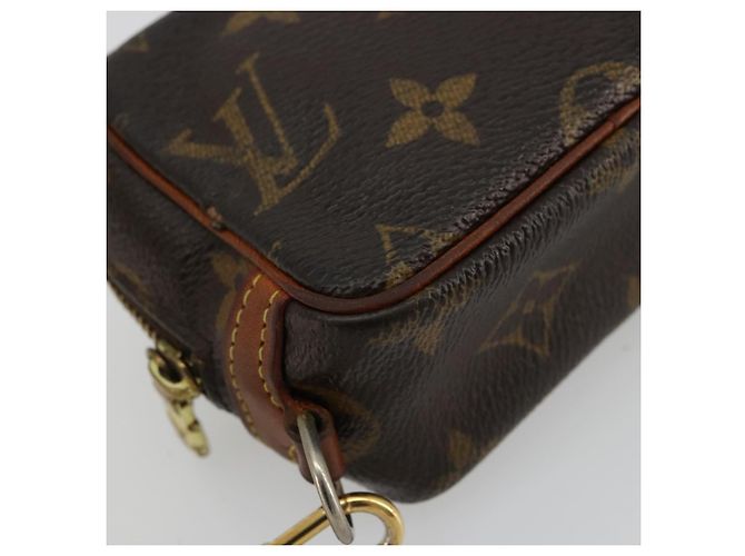 LOUIS VUITTON Monogram Trousse Wapity Pouch M58030 LV Auth 179929 Monogramma - vista 14