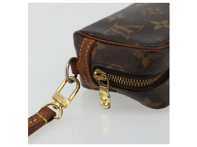 LOUIS VUITTON Monogram Trousse Wapity Pouch M58030 LV Auth 179929 Monogramma - vista 9